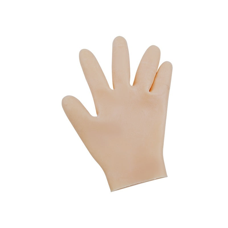 Waterproof And Sun Protection Exfoliating Elastic Silicone Moisturizing Gloves