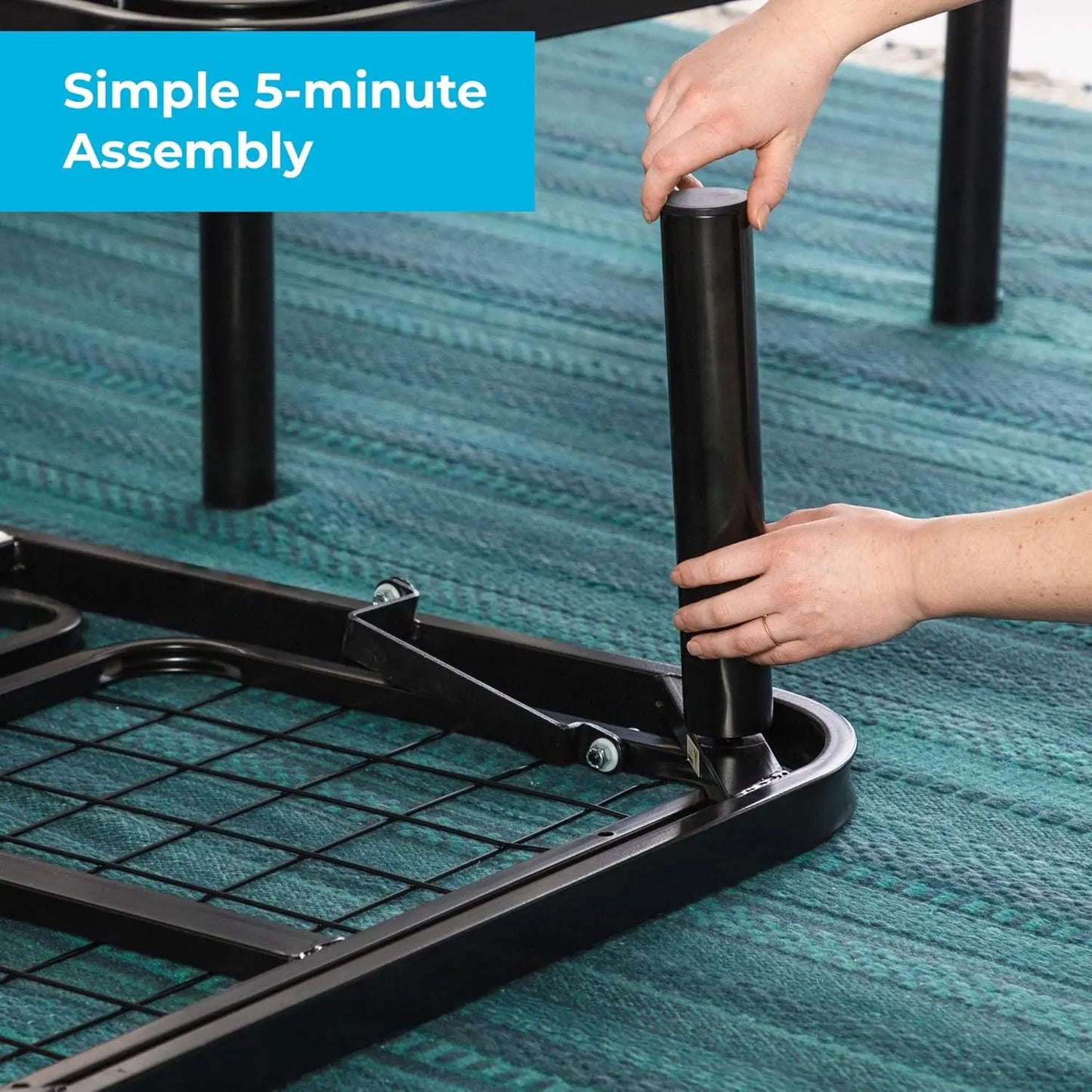 Adjustable Bed Frame  Independent Head and Foot Incline  Powerful Quiet Motor  Easy Tool Free Assembly  Lounging - Watch TV